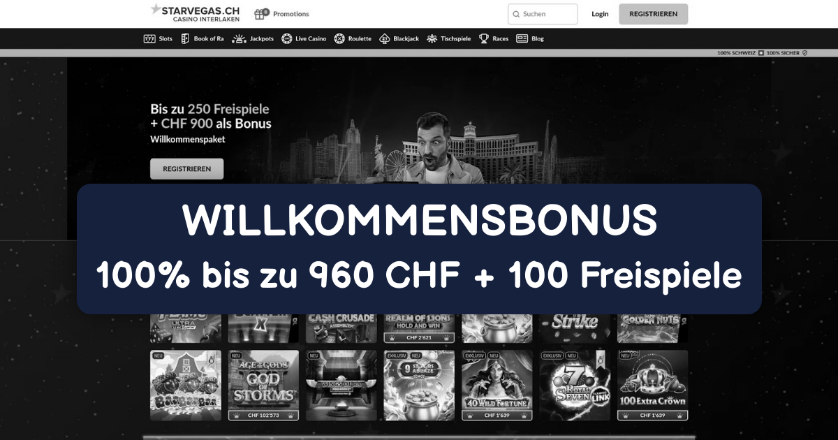 StarVegas Casino Schweiz